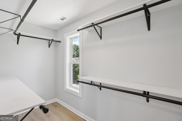3189 Jackson Unit A, Hapeville, GA 30354 - walk in closet with light wood-style floors
