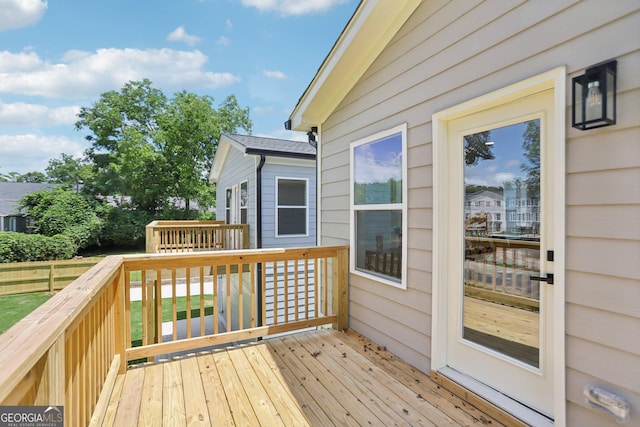 3189 Jackson Unit A, Hapeville, GA 30354 - view of deck