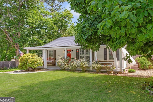 632 Lawson St, Bremen, GA 30110 - view of front of home featuring metal roof