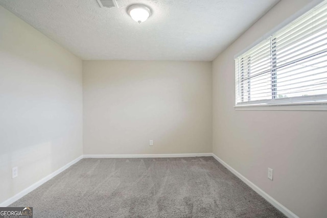 2290 Pope Rd, Douglasville, GA 30135 - carpeted empty room with a textured ceiling and baseboards