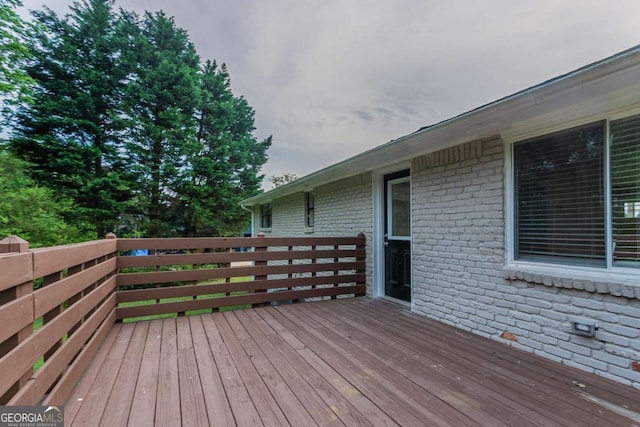 2290 Pope Rd, Douglasville, GA 30135 - view of wooden deck