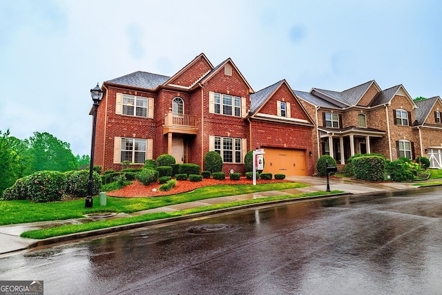 3623 Terrah Point Dr, Duluth, GA 30097 - colonial-style house with brick siding and driveway