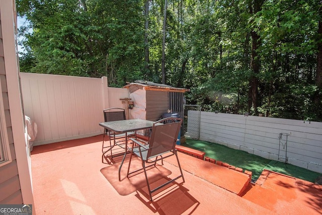 1346 Revelstoke Cv, Riverdale, GA 30296 - view of patio / terrace featuring outdoor dining area