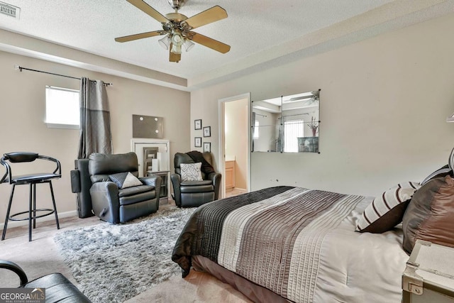 226 Long Island Dr, Whitesburg, GA 30185 - carpeted bedroom with ensuite bath