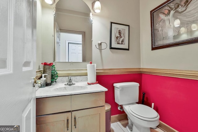 226 Long Island Dr, Whitesburg, GA 30185 - half bath with toilet and vanity
