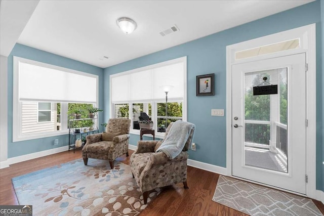 3554 Black Cherry Pt SW, Gainesville, GA 30504 - sitting room featuring wood finished floors and baseboards