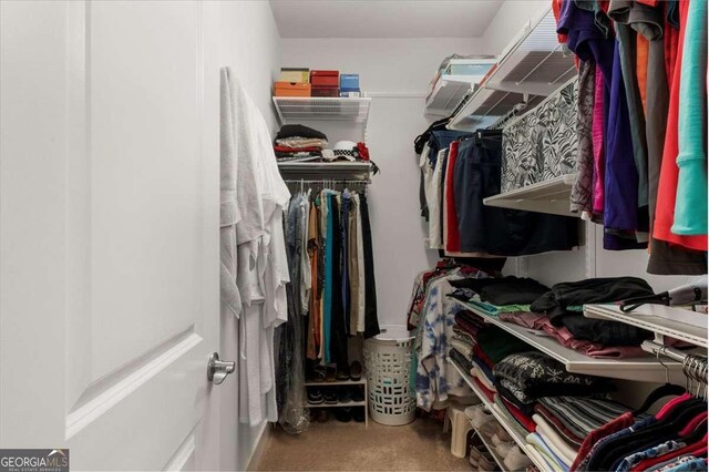 3554 Black Cherry Pt SW, Gainesville, GA 30504 - spacious closet featuring carpet
