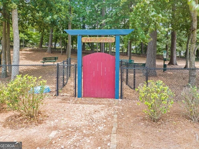 3554 Black Cherry Pt SW, Gainesville, GA 30504 - view of play area with a gate
