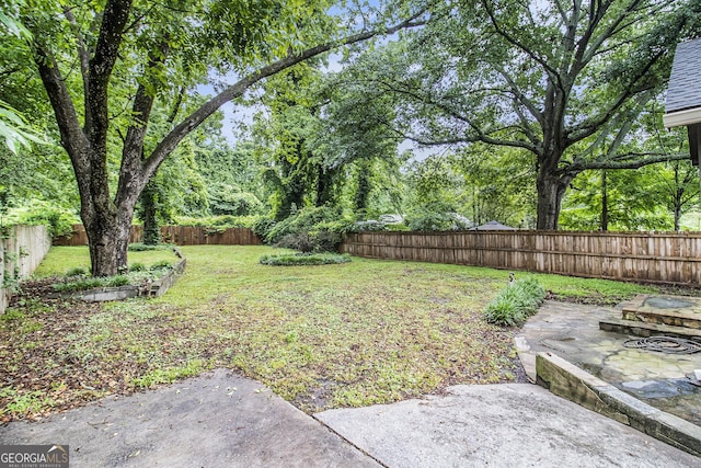 523 Mount Zion, Hapeville, GA 30354 - view of yard with a patio area