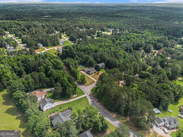 385 Eagles Nest Cir, Carrollton, GA 30116 - aerial overview of property's location featuring a heavily wooded area