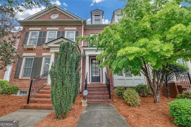 6206 Carriage Gate Ln Unit 6, Mableton, GA 30126 - colonial-style house with brick siding