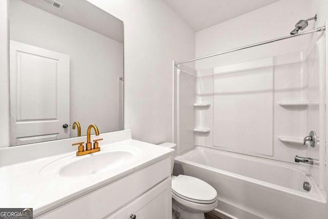 1172 Edwin Ln, Sugar Hill, GA 30518 - bathroom featuring shower / tub combination and vanity