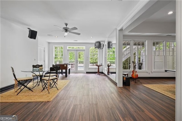 4356 N Buckhead Dr NE, Atlanta, GA 30342 - sunroom / solarium with french doors
