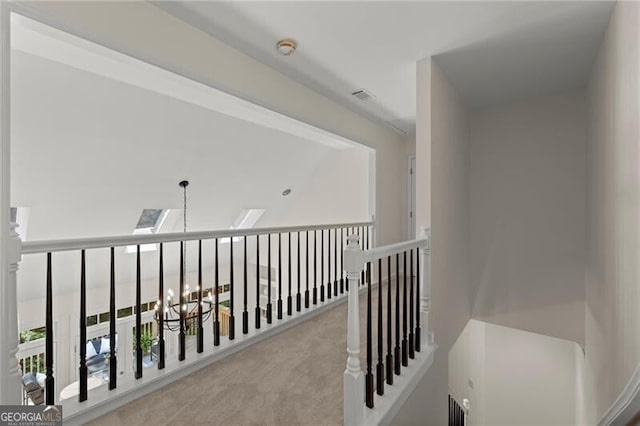 3600 Goldenrod Dr, Alpharetta, GA 30005 - hallway featuring carpet