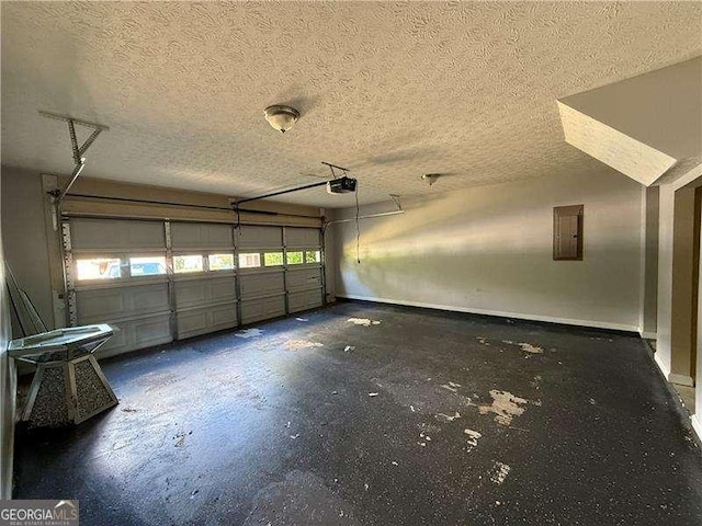 124 Sparkling Spring Trl, Mcdonough, GA 30252 - garage with a garage door opener and electric panel