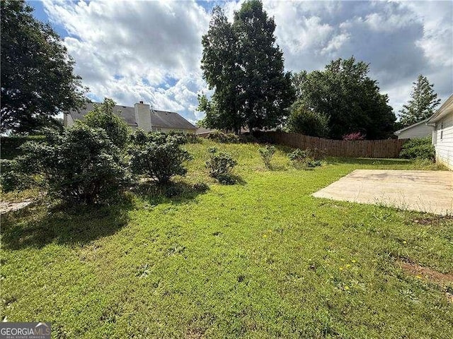 124 Sparkling Spring Trl, Mcdonough, GA 30252 - view of yard with a patio