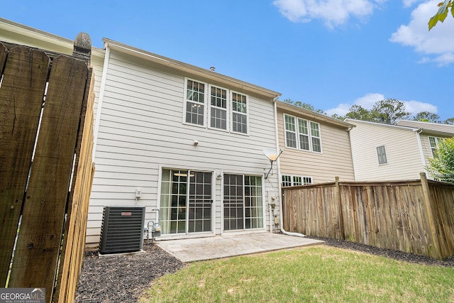 129 Finsbury Ln, Woodstock, GA 30188 - rear view of property with cooling unit