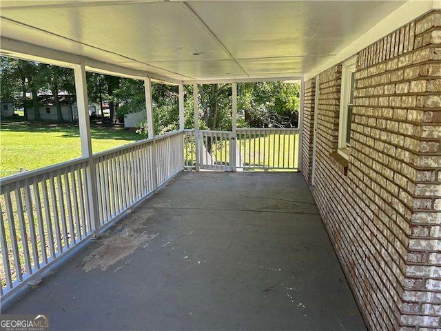 3551 Skyline Ter SW, Marietta, GA 30008 - view of patio