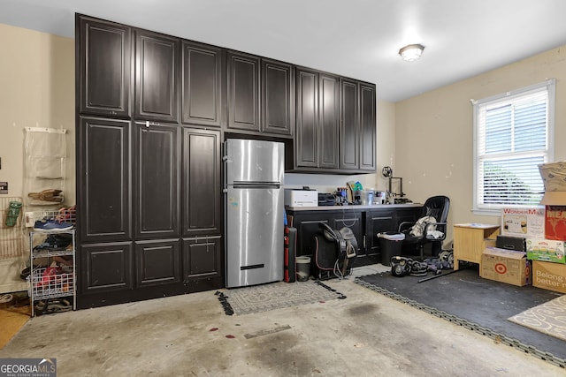 4218 Sandy Branch Dr, Buford, GA 30519 - garage featuring freestanding refrigerator