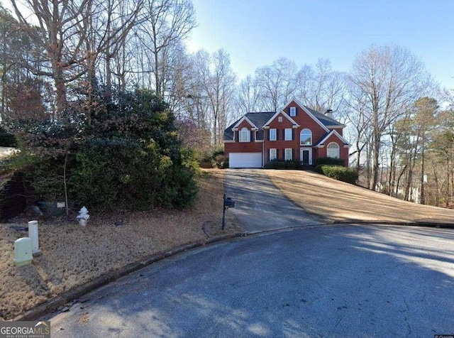 1850 Noblin Ridge Way, Duluth, GA 30097 - view of front of property featuring asphalt driveway and an attached garage