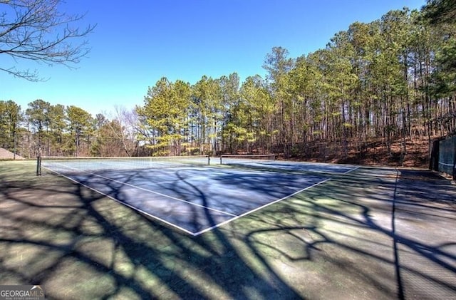 5327 Saville Dr NW, Acworth, GA 30101 - view of tennis court