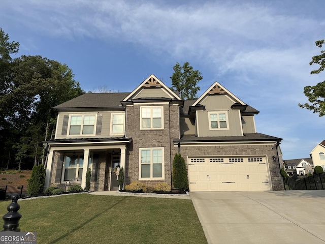 2991 Rice Creek Ct Unit 84P, Jefferson, GA 30549 - craftsman house featuring concrete driveway, an attached garage, and brick siding