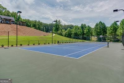 4416 Links Blvd, Jefferson, GA 30549 - view of tennis court