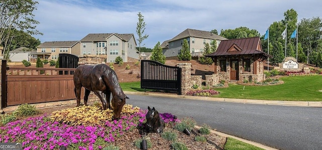 2665 Crowbrook Way, Cumming, GA 30040 - community sign with a residential view