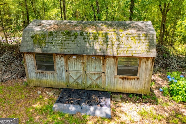 258 Big Oak Rd, Whitesburg, GA 30185 - view of shed