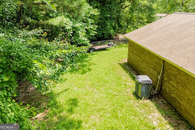 258 Big Oak Rd, Whitesburg, GA 30185 - view of yard featuring cooling unit