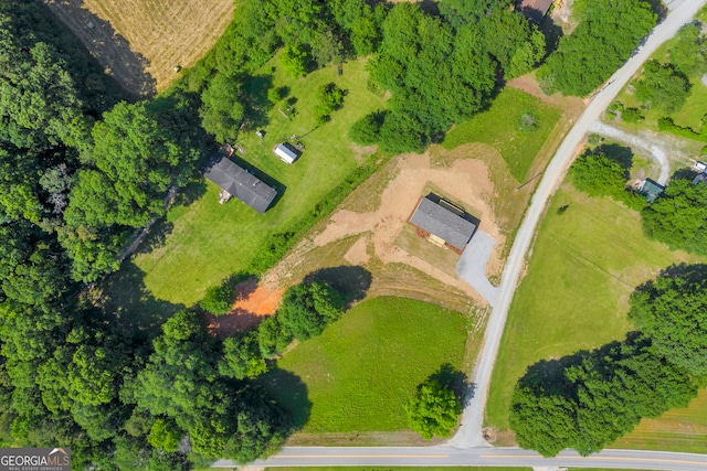 33 Marigold Dr, Carnesville, GA 30521 - aerial view of sparsely populated area