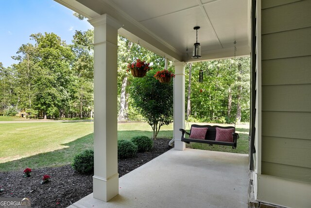 372 Abbington Way, Clarkesville, GA 30523 - view of patio / terrace