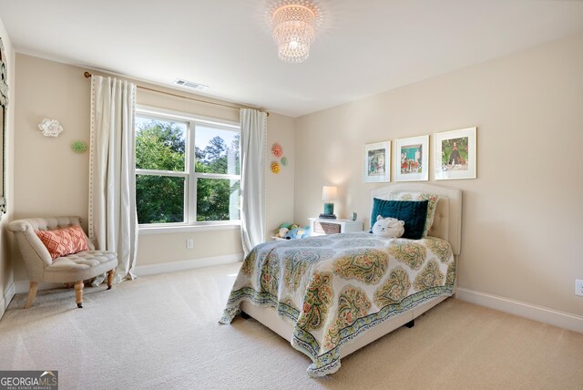 372 Abbington Way, Clarkesville, GA 30523 - bedroom featuring carpet flooring and baseboards