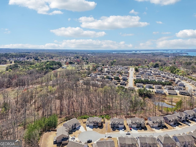 6024 Park Bay Ct, Flowery Branch, GA 30542 - aerial overview of property's location featuring nearby suburban area