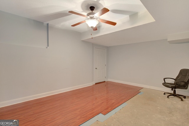 108 Hidden Springs Dr, Lagrange, GA 30240 - unfurnished room with baseboards and ceiling fan