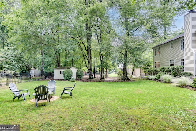 5548 Fitzpatrick Trce, Peachtree Corners, GA 30092 - view of yard