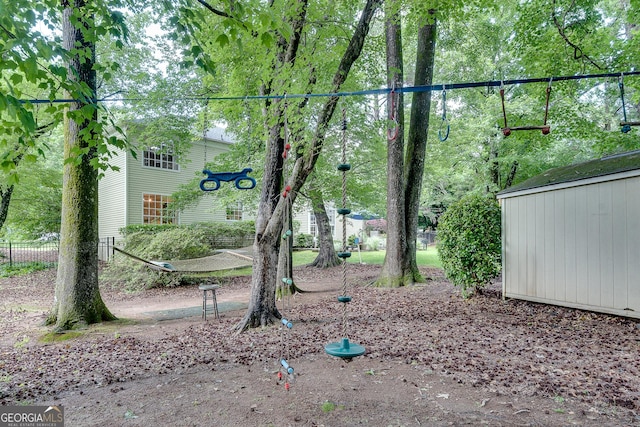 5548 Fitzpatrick Trce, Peachtree Corners, GA 30092 - view of yard