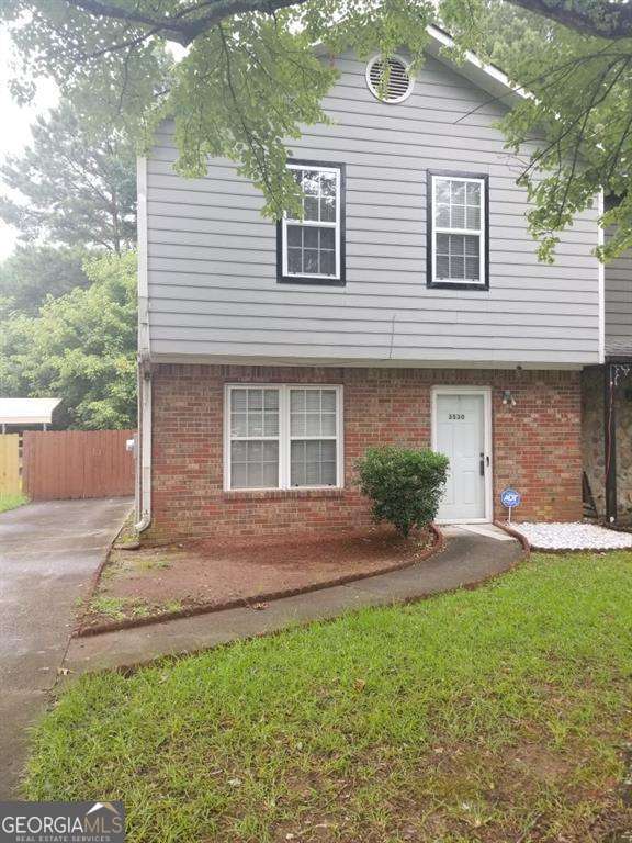 3530 Hopkins Ct, Powder Springs, GA 30127 - view of front of home with brick siding