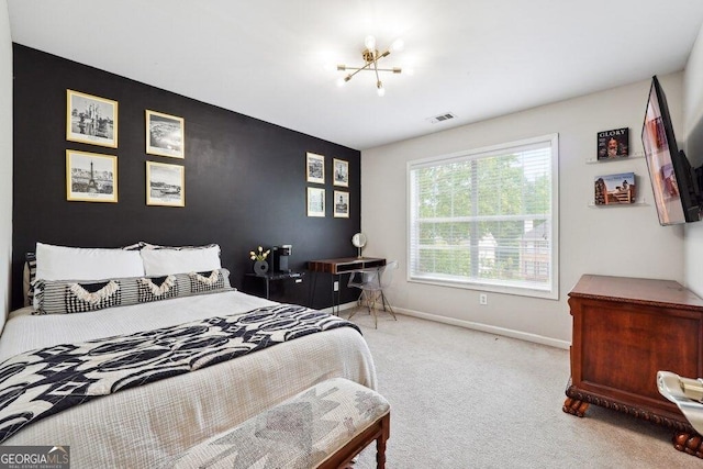 4630 Smokestone Dr, Douglasville, GA 30135 - bedroom with light carpet and baseboards