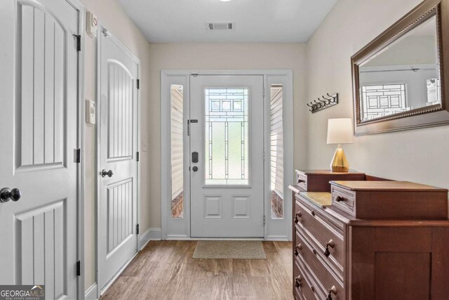 632 Holly Springs Ct, Athens, GA 30606 - entrance foyer featuring light wood-type flooring and baseboards