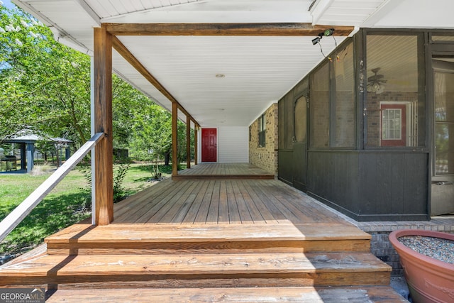 1206 Zittrouer Rd, Guyton, GA 31312 - view of porch