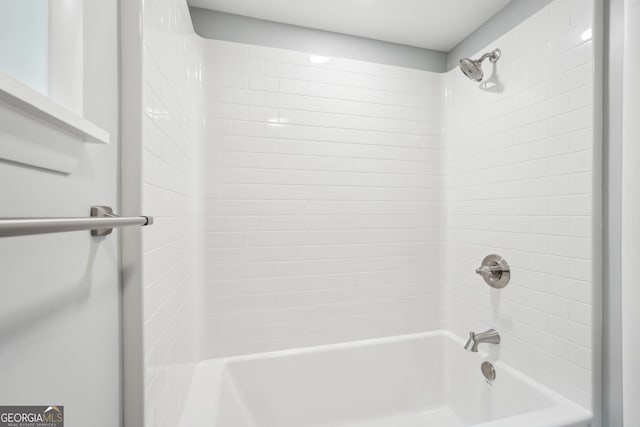 399 N Chestatee St, Dahlonega, GA 30533 - bathroom with washtub / shower combination