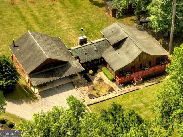 241 Dunn Mill Creek Rd, Blue Ridge, GA 30513 - aerial view of property and surrounding area