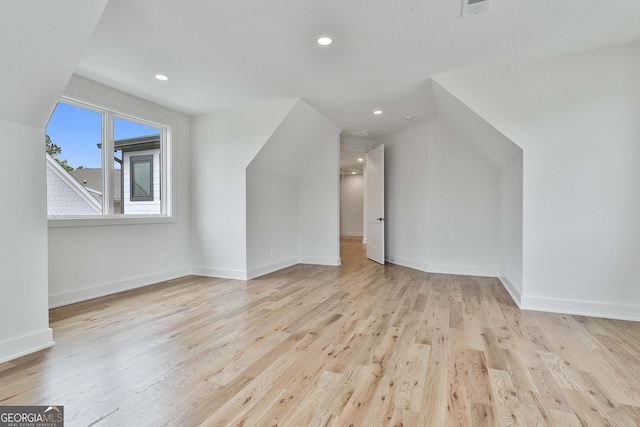 1240 Hayes Sq, Peachtree City, GA 30269 - bonus room with wood finished floors, baseboards, and recessed lighting