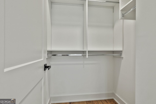 1240 Hayes Sq, Peachtree City, GA 30269 - spacious closet featuring wood finished floors