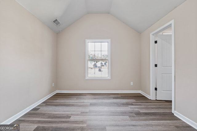 475 Louise Way, Locust Grove, GA 30248 - additional living space featuring wood finished floors, lofted ceiling, and baseboards