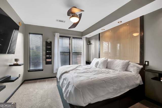 898 Oak St SW Unit 3204, Atlanta, GA 30310 - carpeted bedroom featuring baseboards and ceiling fan