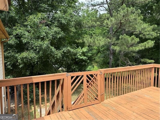 285 Woodland St, Dallas, GA 30157 - view of wooden terrace