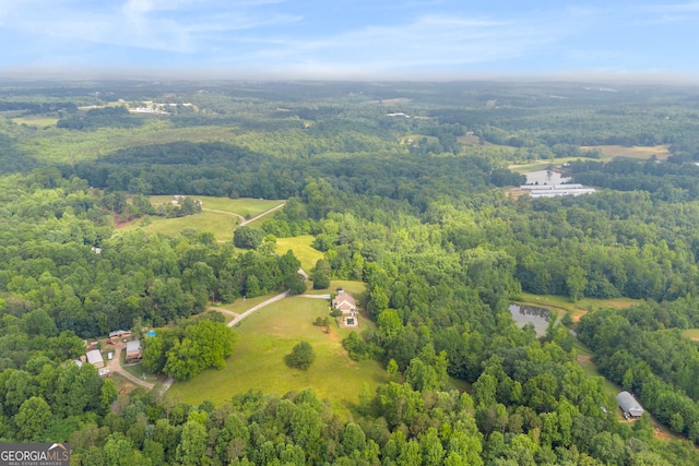 152 Charity Dr, Homer, GA 30547 - aerial view of property's location with a forest