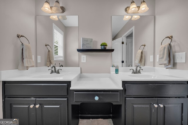 152 Charity Dr, Homer, GA 30547 - bathroom with double vanity